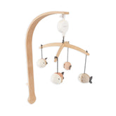 Musikalisches Karussell aus Holz mit Toys  FISH PINK 284 –  | Bamboom