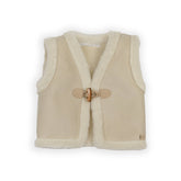 Baby alpaca vest - WARM WHITE 345 -  | Bamboom