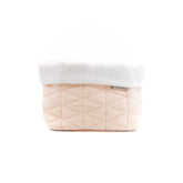 Bathroom storage basket - 14x20x14h - Wrinkled - WATER PEACH 114 - | Bamboom