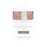 3PC in GIFT BOX Openwork Girls' Socks - PINK 04 -  | Bamboom