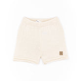 Knitted shorts - White 01 -  | Bamboom