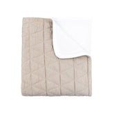 blanket  cot, made from organic bamboo - OYSTER GREY 112 -  | Bamboom