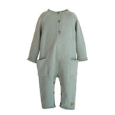 Jumpsuit with side pockets - ARMY GREEN 041 -  | Bamboom