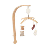 Wooden musical mobile with Toys  ANIMAL FRIENDS 236 -  | Bamboom