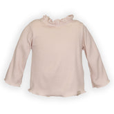 Camisa con cuello volant - PALE PINK 353 -  | Bamboom
