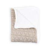 Manta arrugada para cuna, de bambú orgánico + felpa esponjosa - OYSTER GREY 112 -  | Bamboom