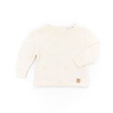 Jersey con abertura trasera y mini pompones - Blanco 01 -  | Bamboom