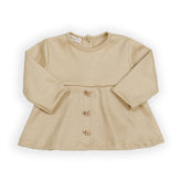 Pull avec boutons sur le devant - MOCHA SAND 347 -  | Bamboom