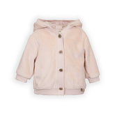 Blouson bomber Teddy à capuche - VINTAGE PINK 341 -  | Bamboom