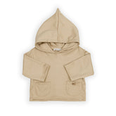 Pull à capuche en laine mérinos - MOCHA SAND 347 -  | Bamboom