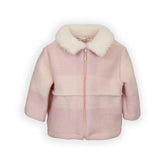 Veste en laine bouillie/alpaga - VINTAGE PINK 341 -  | Bamboom