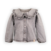 Blouse en jean pour fille - GREY 348 -  | Bamboom