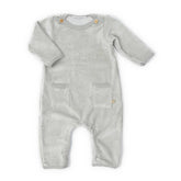 Jumpsuit en velours - Gris glacier 27 -  | Bamboom