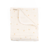 Couverture pour lit bébé 150X100  Nuvola - OLIVES NEUTRAL 415 -  | Bamboom