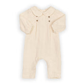 Jumpsuit elegante kraag - WARM WHITE 128 -  | Bamboom