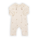 Jumpsuit elegante kraag - PRINT SQUIRREL 344 -  | Bamboom