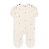 Jumpsuit met schouderopening en voetjes - PRINT SQUIRREL 344 -  | Bamboom