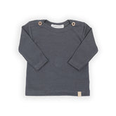 Shirt met open schouders - MIDNIGHT BLU 343 -  | Bamboom