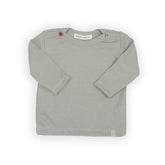 Shirt met open schouders - MOSS GREY 351 -  | Bamboom