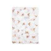 Lakens voor kinderbedje + kussensloop - Butterfly 79 -  | Bamboom