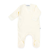 Jumpsuit voetjes Pure - CREAM -  | Bamboom