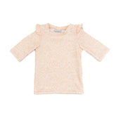 T-shirt Mare Mouwen 3/4 UV50+-  Meisje - FLOWER PINK 243 -  | Bamboom