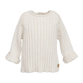 Geribbelde kindertrui - SAND 10 -  | Bamboom